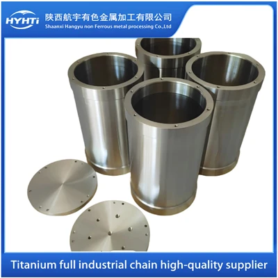 Silinder Tahan Tekanan Peralatan Kelautan-Terbuat Dari Campuran Titanium Gr.5